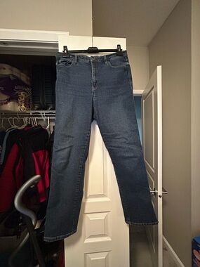 Reitmans Women's High Rise Dark Blue Denim Jeans